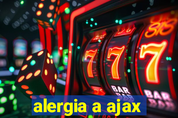 alergia a ajax